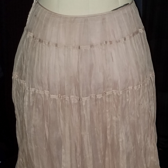 Vtg. Max Mara Sport lilac full loose flowy skirt